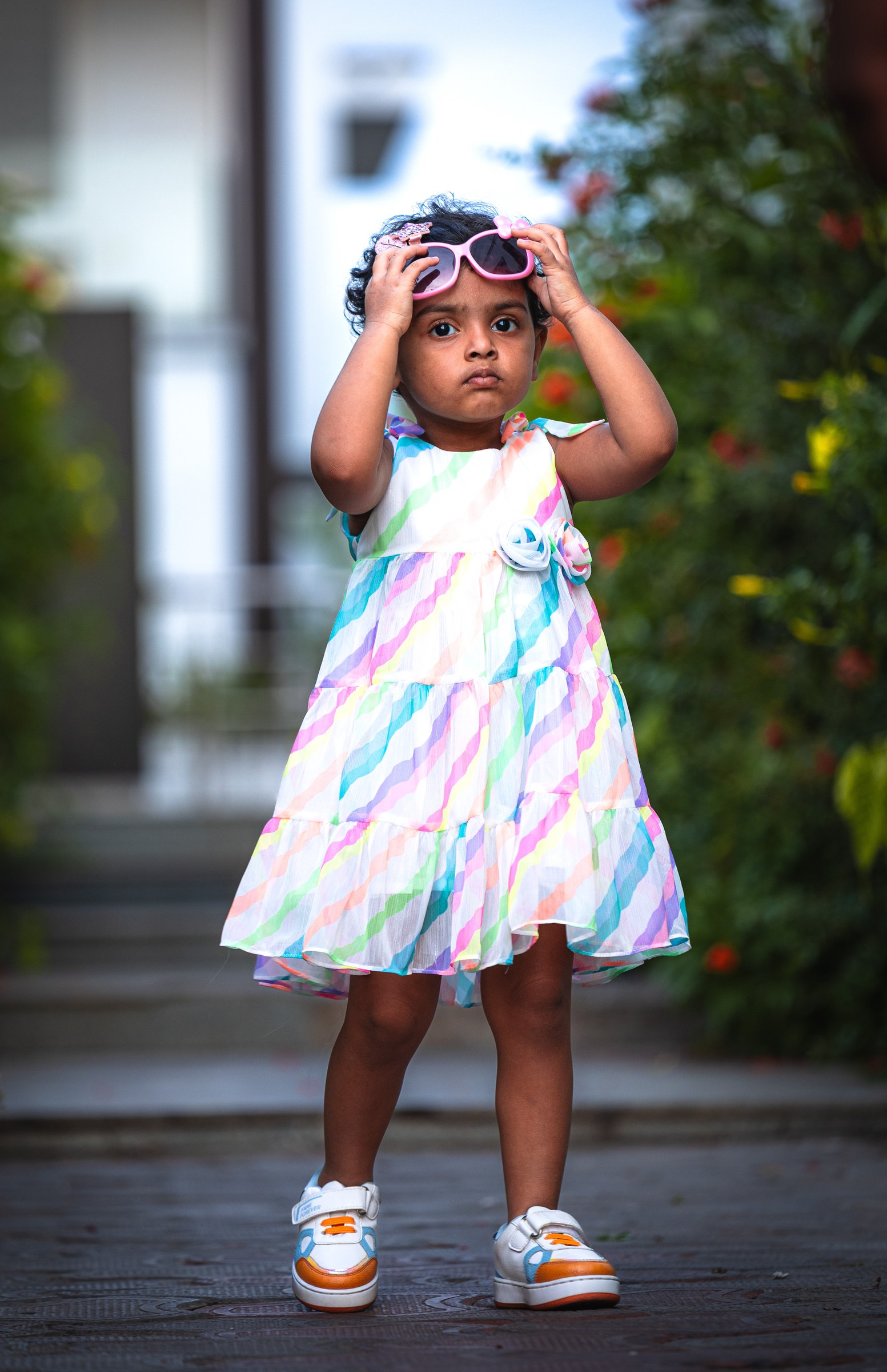 Kids candid portrait